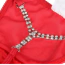 Трусики-стрінги Star Night Rhinestone Panties With Crystals, червоні - Фото №11