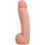 Фалоімітатор Doc Johnson The Realistic Cock Hung 12, тілесний - Фото №4