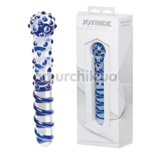 Фаллоимитатор Joyride Premium GlassiX 07, прозрачный