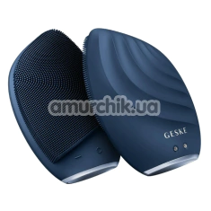 Ультразвуковая щетка для лица Geske Sonic Facial Brush 5 in 1, синяя - Фото №1