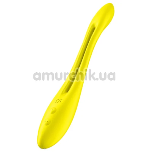 Вибратор Satisfyer Elastic Game, желтый - Фото №1