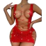 Платье Star Night Open Bright Mini Dress, красное - Фото №2
