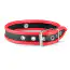 Нашийник Whipped Connell Collar, чорно-червоний - Фото №2