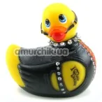 Клиторальный вибратор I Rub My Duckie Bondage Travel-Size, черно-желтый - Фото №1