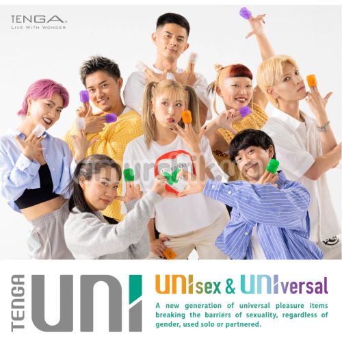 Мастурбатор-массажер Tenga Uni 02 Diamond