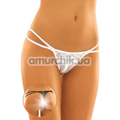 Трусики-стрінги жіночі String білі (модель 2304) - Фото №1