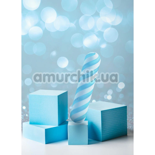 Кліторальний вібратор Glitz Blue For You, блакитий