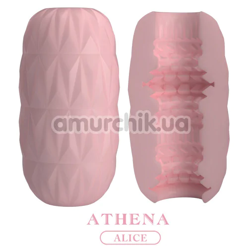 Мастурбатор Pretty Love Athena Alice, розовый