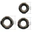 Набір з 3 ерекційних кілець Cock Rings Set Yvonne, чорний - Фото №6