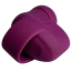 Вибратор на палец с пульсацией Passion Play Finger Tapping & Suction Vibe, фиолетовый - Фото №5