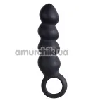Анальна пробка Menz Stuff Bulbed Invader, чорна - Фото №1