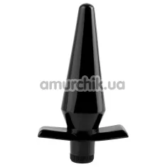 Анальная пробка с вибрацией Anal Fantasy Collection Mini Anal Teazer, черный - Фото №1