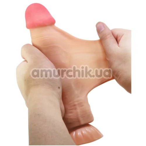 Фаллоимитатор Sliding Skin Bendable 8.5, телесный