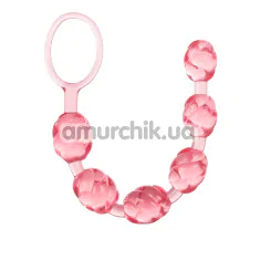Стимулятор Swirl Pleasure Beads, розовый - Фото №1