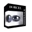 Анальная пробка с черным кристаллом Dorcel Diamond Plug M, черная - Фото №6