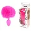 Анальна пробка з рожевим хвостиком Boss Series Exclusivity Silikon Bunny Tail, рожева - Фото №6