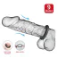 Ерекційне кільце Crazy Bull Super Soft Silicone Brodan, чорне - Фото №9