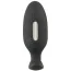 Анальная пробка с вибрацией и электростимуляцией XouXou Vibrating E-Stim Butt Plug, черная - Фото №3