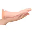 Вібратор Nature Skin Bendable RC Vibrator, тілесний - Фото №7