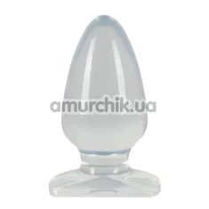 Анальна пробка Crystal Clear Big Plug 12.2, прозора - Фото №1