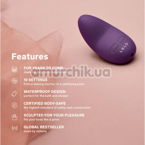 Кліторальний вібратор Lelo Lily 3 (Лело Лілі 3), бірюзовий
