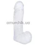 Фалоімітатор Crystal Clear Dildo 8.5 inch - Фото №1