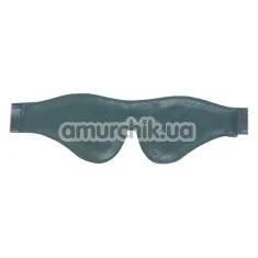 Маска на глаза Sportsheets Manbound Leather Blindfold черная - Фото №1