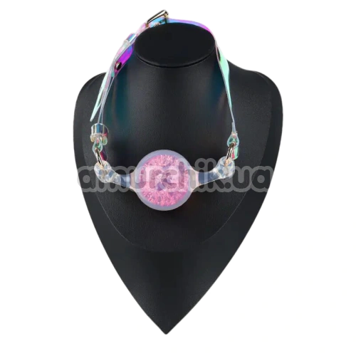 Кляп Liebe Seele Crystal Ball Gag Small, рожевий