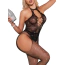 Комбинезон JSY Sexy Lingerie WW7241, черный - Фото №2