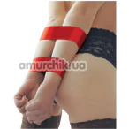 Бондажная лента Whipsmart Bondage Tape 2 шт + маска на глаза, красная - Фото №1