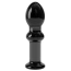 Анальная пробка Love Toy Glass Romance Dildo GS14, черная - Фото №1