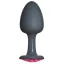 Анальная пробка Dorcel Geisha Plug Ruby XL, черная - Фото №1