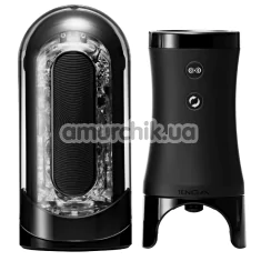 Мастурбатор з вібрацією і ротацією Tenga Flip Zero Electronic Vibrotation, чорний - Фото №1