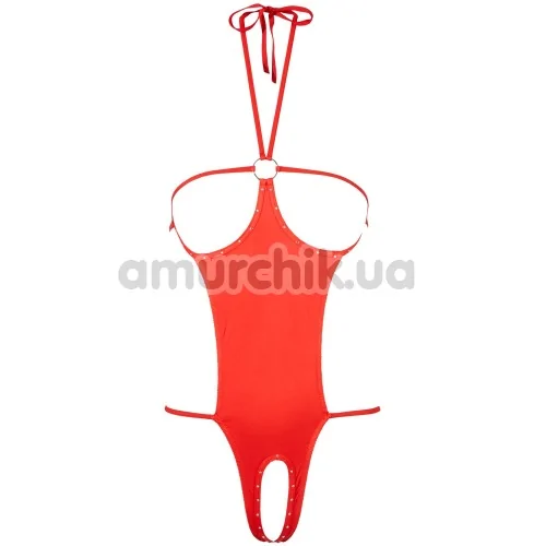 Боді Crotchless Body, червоне