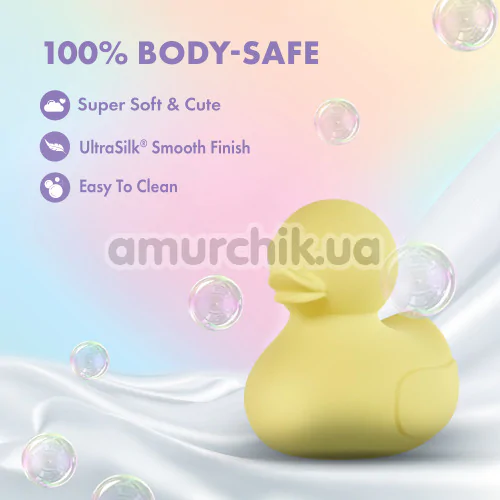 Кліторальний вібратор Play With Me Splash, жовтий
