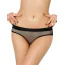 Трусики Star Night Netted Open Back Hipster Panty, чорні - Фото №1