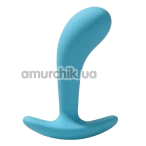 Стимулятор простати Alume Prostate Plug M, блакитний - Фото №1