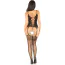 Комплект Leg Avenue Cami Garter With Stockings And String, черный: комбинезон + трусики-стринги - Фото №2
