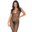 Комбинезон Leg Avenue Crochet Footless Lowback Body, черный - Фото №3