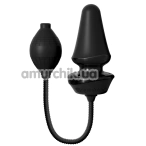 Анальний розширювач Anal Fantasy Elite Collection Inflatable Silicone Anal Plug, чорний - Фото №1