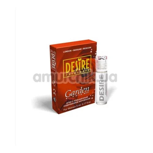 Духи с феромонами Desire Premium Garden Line 2, реплика Armand Basi - In Red, 5 мл для женщин