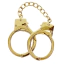 Наручники Taboom Gold Plated BDSM Handcuffs, золотые - Фото №2