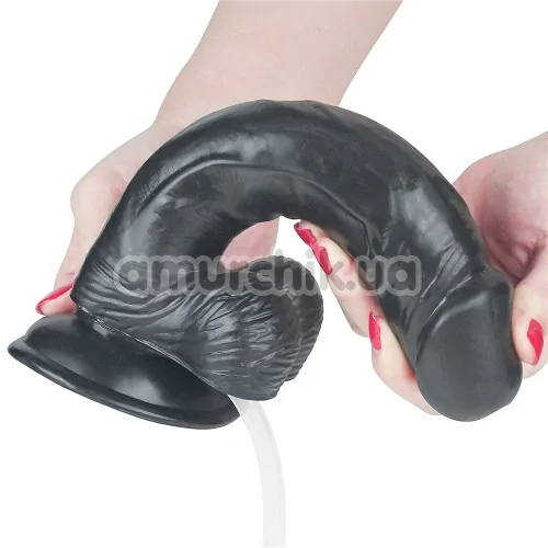 Фаллоимитатор с эякуляцией Squirt Extreme 9, черный