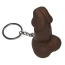 Брелок у вигляді пеніса Diverty Sex Penis, коричневий