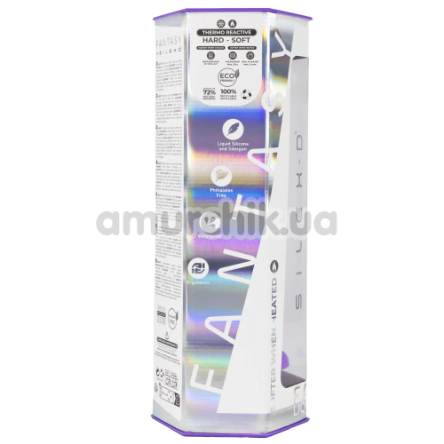 Фаллоимитатор Silexd Liquid Silicone Fantasy Dreamy Size 7, фиолетовый