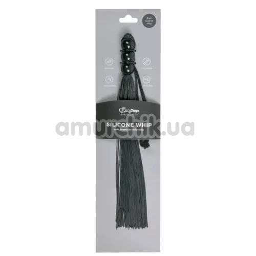 Флогер Easy Toys Silicone Whip, чорний