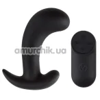 Вібростимулятор простати Virgite Prostatic Vibrator She Has The Power, чорний - Фото №1