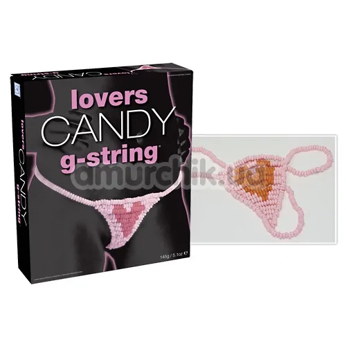 Трусики-стринги женские из цветных конфеток Lovers Candy G-String - Фото №1
