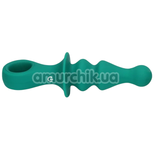 Анальний вібратор Loveline Pawn Shaped Anal Vibrator, зелений
