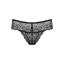 Трусики-стрінги Obsessive Miamor Lace, чорні - Фото №5